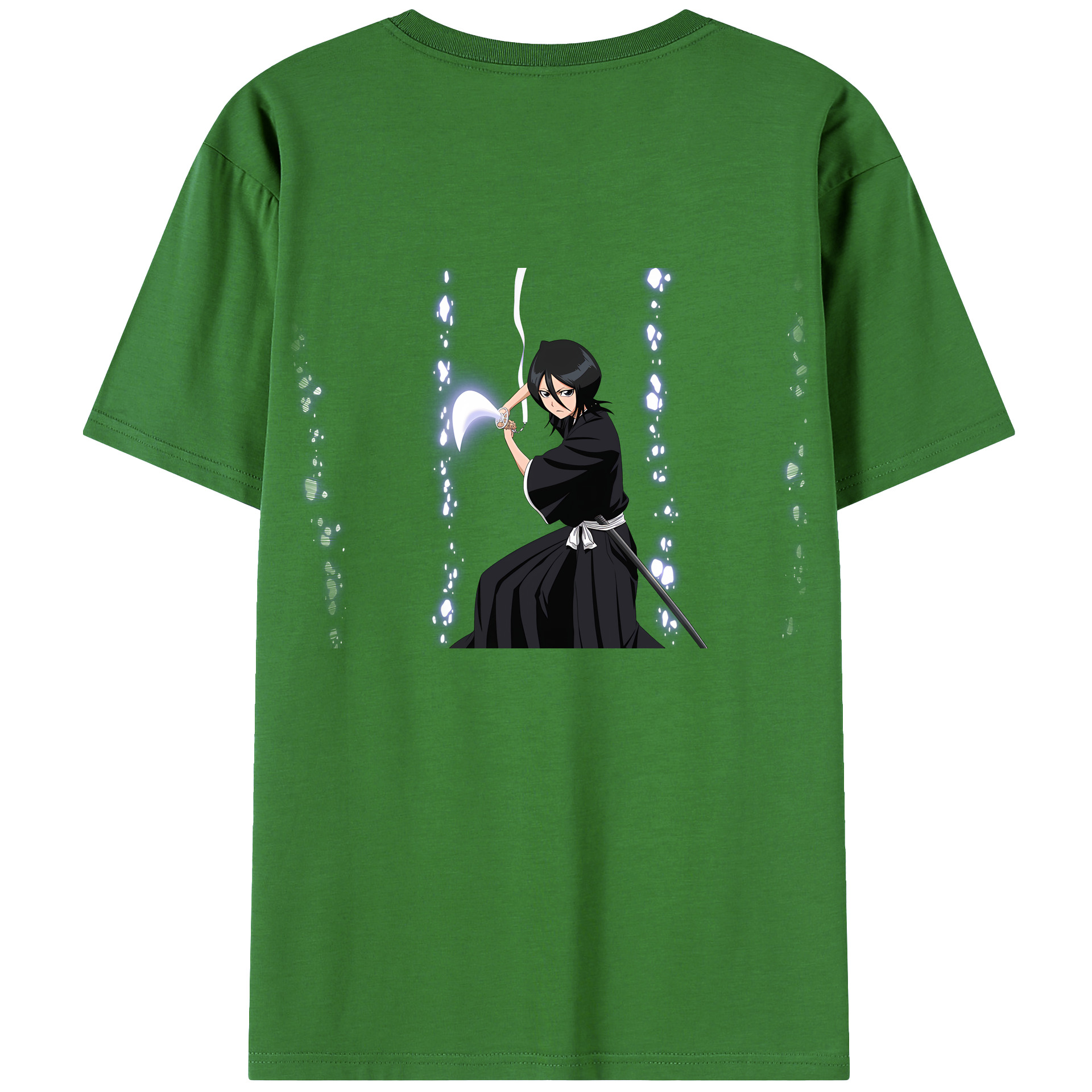 （画像用） ブリーチ 朽木ルキア BLEACH Kuchiki Rukia レディース半袖Tシャツ(バックプリント)